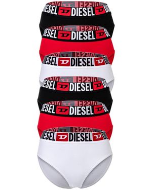 DIESEL Sam-D-Core-6Pack Slip - Rood