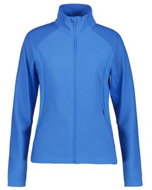 Luhta Alku Fleece Sweater Met Rits - Blauw