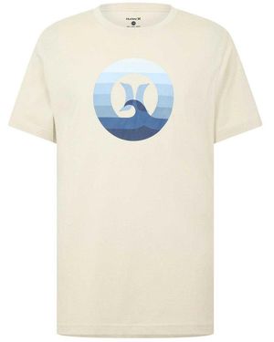 Hurley T-Shirt Wave - Naturel