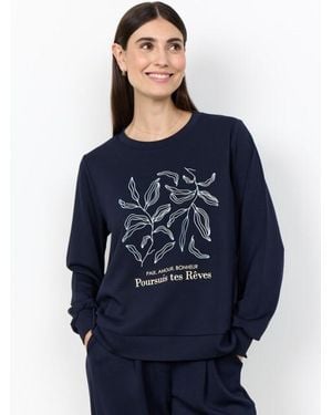 Soya Concept Sc-Banu 317 Sweater - Blauw