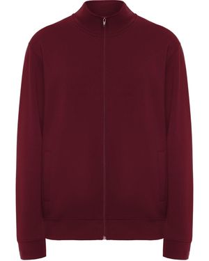 Roly Uniseks Sweatjack Ulan Voor Volwassenen (Granaatrood)