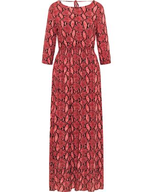 faina Maxi Jurk Nelice - Rood