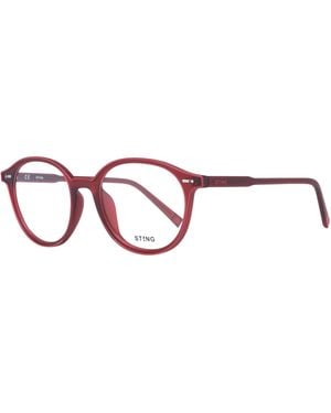 Sting Lunettes Vst086 U83M 51 - Rood