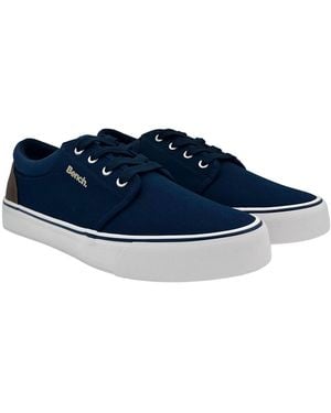 Bench Donnie Canvas Trainers - Blue