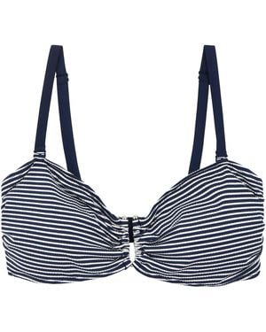 Regatta Ladies Aceana Iii Seeksucker Bikini Top - Blue