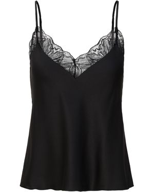 Lingadore Spaghetti Top - Zwart