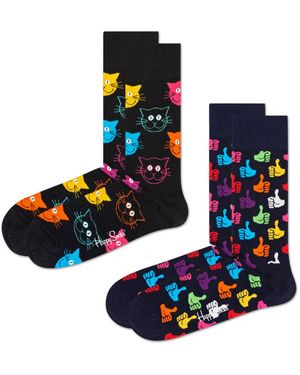 Happy Socks Sokken - Zwart