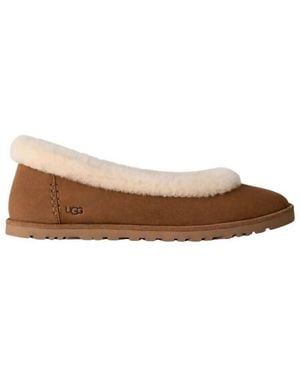 UGG Zora Ballet Flat Ballerina's 1178111 - Bruin