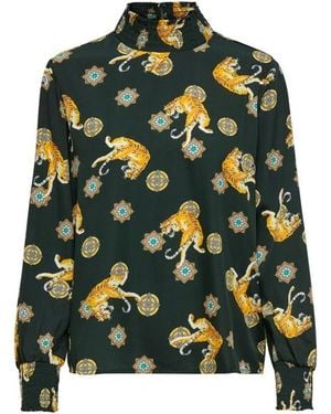 ONLY Onlaya Ls Smock Top Wvn. 1944. Diversen - Groen