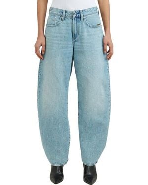 G-Star Barrel 3D Loose Wmn - Blauw