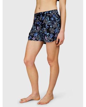 Brunotti Toluca-Print Swim Shorts Strandshort - Blauw