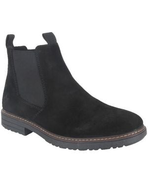 Rieker 33180-01 Enkellaarzen Gekleed - Zwart