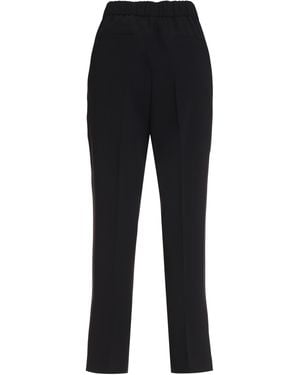 Peserico Cropped Trousers - Black