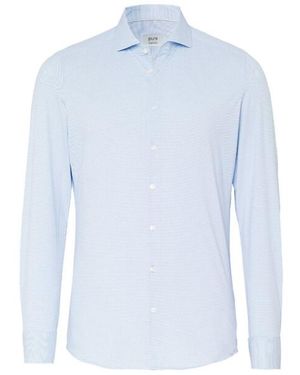 Pure Overhemd Lange Mouw E31304-21742 - Blauw