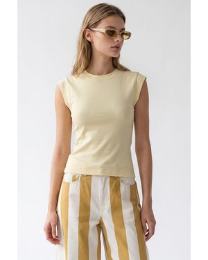 MixRay Cotton Blouse - Natural