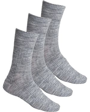 Steve Madden Alpaca Wol Sokken - Grijs