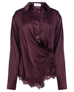 Nukus Blouse Lange Mouw Nkf02175 Amy - Paars