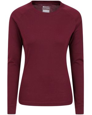 Mountain Warehouse Talus Top Met Lange Mouwen (Roze) - Paars