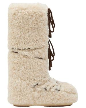 Moon Boot Mb Icon Curly Extra Boots 80D1403070 - Naturel