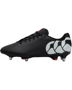 Canterbury Adult Speed Raze Soft Ground Rugby Boots - Black