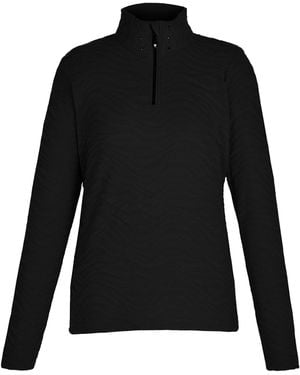 Dare 2b Ladies Glamourize Iii Quilted Quarter Zip Midlayer - Black