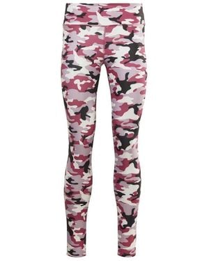 Reebok Camouflage Legging - Rood