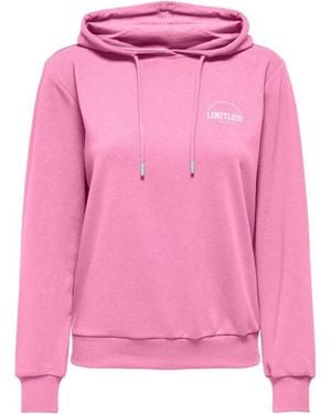 Only Play Cava Life Hood Ls Loose Swt Training Hoodie - Roze