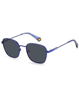 Polaroid Stainless Steel Sunglasses - Blue