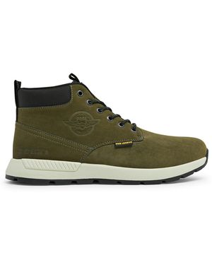PME LEGEND Sneakers Ribber Mid - Groen