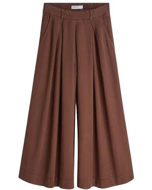 Summum 4S2827-12305 Culotte Pant Light Sway Lyocel - Bruin