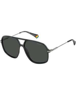 Polaroid Sunglasses 59/13/140 Mm Plastic - Black