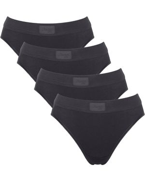 Sloggi Double Comfort Tai 4P Slip - Zwart