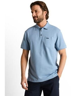 Tom Tailor Structured Polo - Blauw