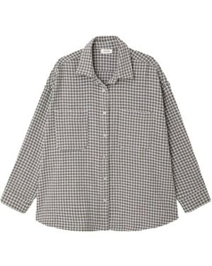 American Vintage Blouse Lange Mouw Hox06Ah - Grijs