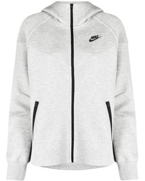 Nike Effen Full Zip Hoodie - Grijs