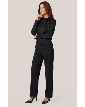 Mart Visser Lynn Lurex Top - Zwart