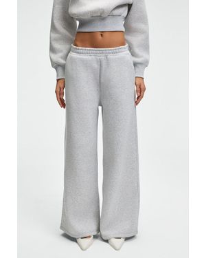 Grimelange Oversized Wide Leg Joggers - Grey