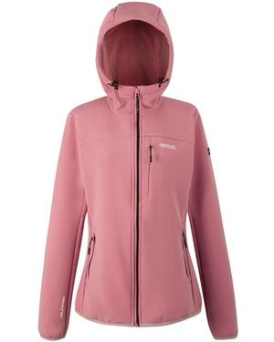 Regatta Ladies Ossek Soft Shell Jacket (Dusty) - Pink