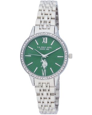 U.S. POLO ASSN. Horloge Faith Dameshorloge - Groen