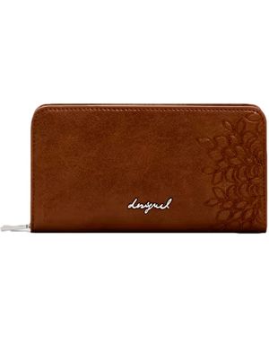 Desigual Portemonnee - Bruin