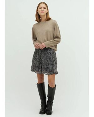 Mbym Donker Korte Rok Ditte - Blauw