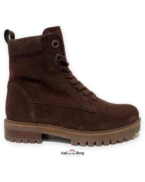 Gabor Damesschoenen Veterboots - Bruin