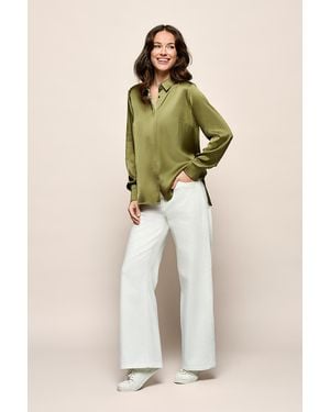 Mart Visser Bellize Blouse Olijfgroen