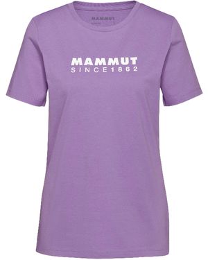 Mammut Core Performance T-Shirt (Lavendelpaars)