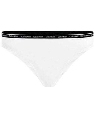 Calvin Klein Effen Bikinibroekje - Zwart