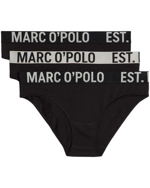 Marc O' Polo Marc O'Polo Vrouwen Slip Bio - Zwart