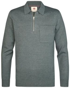 Petrol Industries Polo M-3060-Kwc250 6185 Steel - Groen