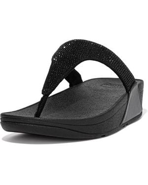Fitflop Lulu Toepost - Zwart