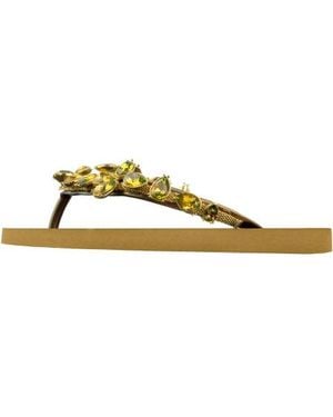 Uzurii Amalia Flip Flop Oker - Geel