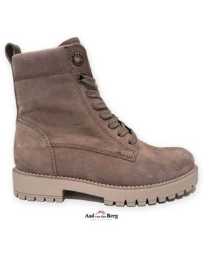Gabor Damesschoenen Veterboots - Bruin